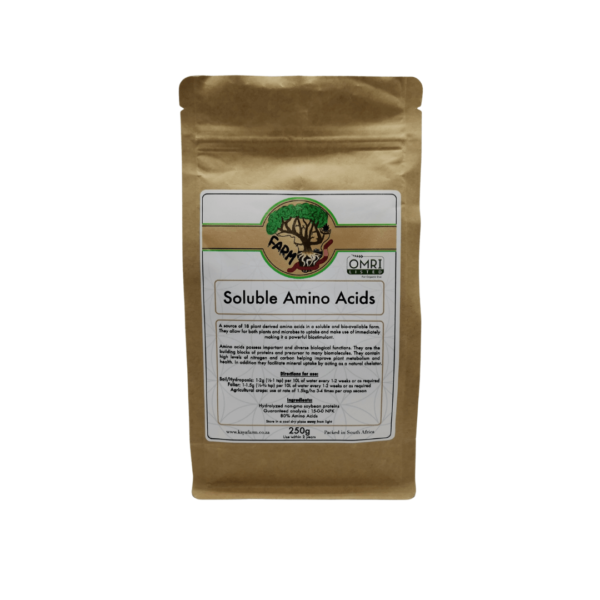 Soluble Amino Acids 250g Kaya Famrs