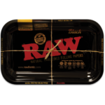 RAW Rolling Tray – Black Classic